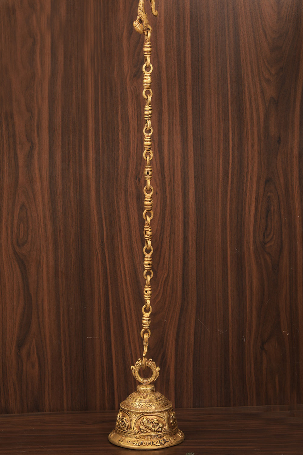 Image of Brass Ganesh Handling Bell